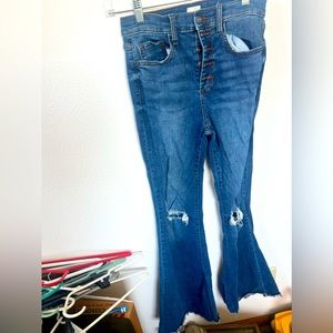 Sneak Peek bell bottom jeans